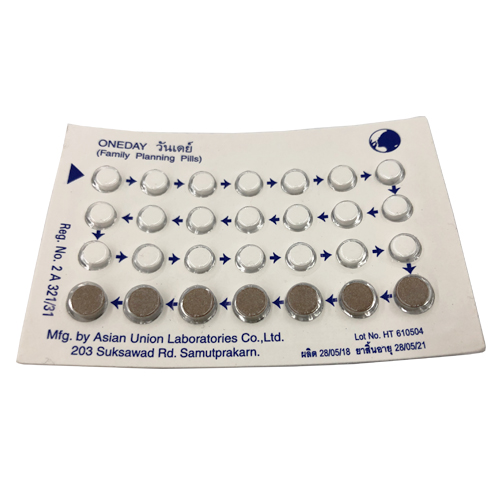 【取扱終了】中用量ピルワンデイ28錠